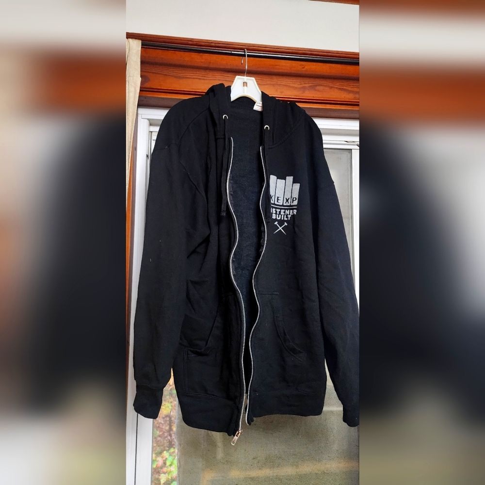 KEXP zip up 2X hoodie
